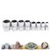 Powerbuilt 941323 8 Piece SAE Zeon Socket Set  with use for Standard Rusted Rounded Bolts and Nuts Size from 14 to 34
