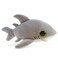 Puzzled Plush Shark Stuffed Animal  Soft Huggable Big Eyes Grey Shark Adorable Playtime Shark Plush Toy Cute Sea Life Cuddle Gifts Soft Plush Doll Animal Toy for Kids  Adults  6 Inch