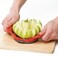 PrepWorks by Progressive Dishwasher Safe 16Slice Thin Apple Slicer and Corer with Attached Safety Cover