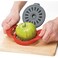 PrepWorks by Progressive Dishwasher Safe 16Slice Thin Apple Slicer and Corer with Attached Safety Cover