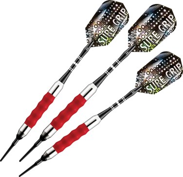 Viper Sure Grip Soft Tip Darts Red 18 Grams