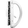 SlideCo 143598 Sliding Patio Door Handle Set  Replace Old or Damaged Door Handles Quickly and Easily  White Diecast Mortise Style NonKeyed Fits 31516 Hole Spacing Single Pack