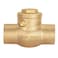 Eastman Brass Swing Check Valve 1 Inch Copper Sweat Brass Plumbing Fitting 20445LF