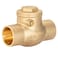 Eastman Brass Swing Check Valve 1 Inch Copper Sweat Brass Plumbing Fitting 20445LF
