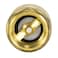 EZFLO Brass InLine Check Valve 1 Inch IPS Stainless Steel Spring 20405LF