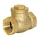 Eastman Brass Swing Check Valve 1 Inch IPS Brass Plumbing Fitting 20425LF