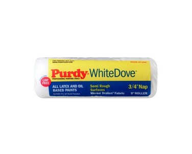 9 x 34 Nap Purdy 14A672094 White Dove Roller Cover Dralon