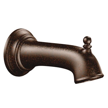 Moen 3857ORB Replacement 725Inch Tub Diverter Spout 12Inch Slip Fit Connection Oil Rubbed Bronze