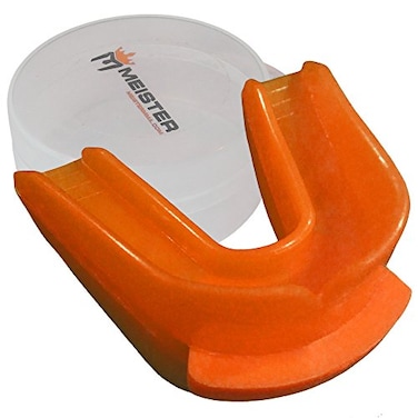 Moldable Double Mouthguard wCase  Orange
