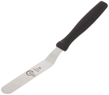 Mercer Culinary Offset Spatula 45 Inch Stainless SteelBlack