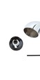 Moen Chrome Metal Replacement Lever Shower Handle Kit for Single Handle Tub and Shower Faucets 100657