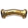 LASCO 033861 114Inch Chrome Plated Brass Slip Joint Both Ends 45Degree Elbow with Nuts and Washers