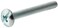 Hillman Fastener 111730 1 832 x 134Inch Truss Combo Head Machine Screw 100Pack