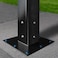 Mail Boss Black 7155 Surface Mount Base Plate