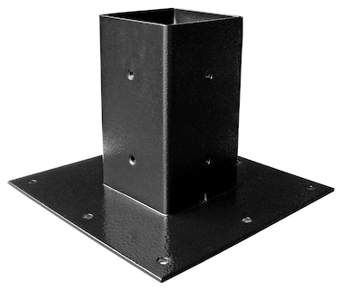 Mail Boss Black 7155 Surface Mount Base Plate