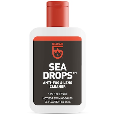 GEAR AID Sea Drops Antifog and Cleaner for Dive and Snorkel Masks 125 fl oz