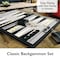 Mainstreet Classics 18Inch Backgammon Board Game Set