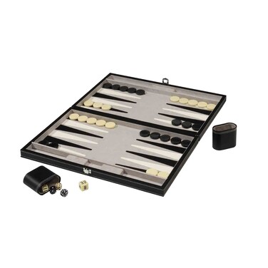 Mainstreet Classics 18Inch Backgammon Board Game Set