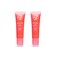 W7 Gloss Away Lip Balm  2 Piece Set  Nourishing Lip Balm Formula With Shea Butter  Strawberry