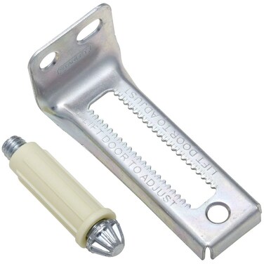 National Hardware N344945 Folding Door Bottom Pivot Adjustable Easy to Install Steel  Nylon ZincPlated