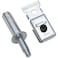 National Hardware N344929 V391UP Folding Door Upper Pivot in Zinc plated0