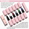 BEUKING Matte Lipstick Festival Green Lip Tint Gloss Face Painting Stick Silky High Pigment Smooth Velvet Waterproof White Black Green Blue Lip Gloss Halloween Daily Stain Lip Make Up Cosmetics LC05