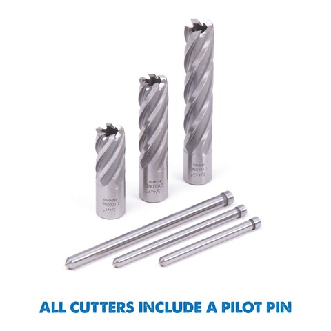 Evolution CC625 58Inch Diameter x 1Inch Depth of Cut Cyclone High Speed Steel Annular Cutter