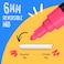 Chalkola Liquid Chalk Markers  Metallic Colors Pack of 16 Chalk Pens  For Chalkboard Blackboards Window Glass Bistro  6mm Reversible Bullet  Chisel Tip Erasable Ink