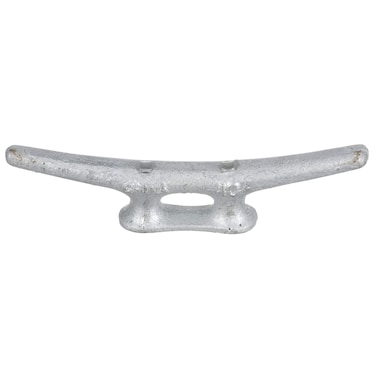 Seachoice Open Base Dock Cleat Galvanized Gray Iron 10 In