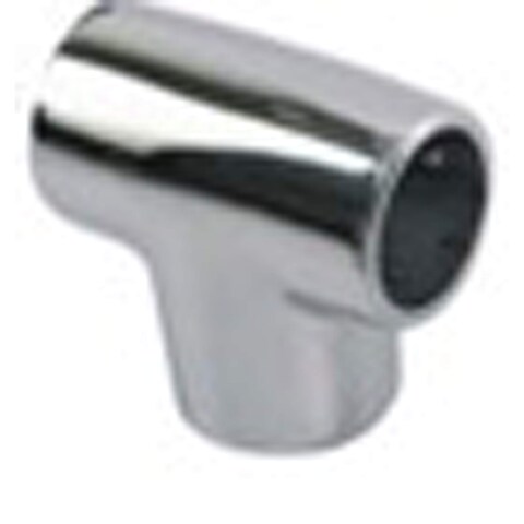 SeaDog 2909001 Stainless Steel Universal Hand Rail Tee  90 78 Tube OD Black