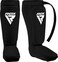 RDX Shin Guards Kickboxing Muay Thai SATRA Approved MMA Leg Instep Protection Pads Sparring Training Martial Arts Boxing Elasticated Padded Protector Karate BJJ Taekwondo Gear Men Women