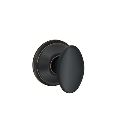 Schlage F10 V SIE 716 Sienna Door Knob Hall  Closet Passage Lock Aged Bronze