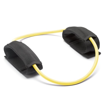 Stott Pilates MERRITHEW Strength Tubing  Ankle Regular Resistance Lemon 35 inch  89 cm Diameter