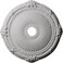 Ekena Millwork CM27HE Heaton Ceiling Medallion 27 12OD x 3 78ID x 2 14P Factory Primed