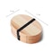 Miraclekoo Wooden Lunch Box for KidsAdultJapanese Bento Box with divider Wood Bento Lunch Box for Picnicking Office Hiking Camping