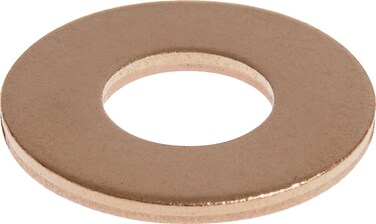 The Hillman Group 44142 14Inch Copper Flat Washer 45Pack