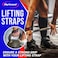Rip Toned Performance Wrist Straps For Weightlifting  23 Weight Lifting Straps for Men Women Padded  Cotton Gym Wrist Wraps for Deadlift Strength Training Powerlifting Bodybuilding
