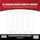 Bohning White Solid Carb Md 18015