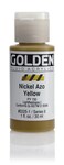 Fluid Acrylics by GOLDEN Nickel Azo Yellow 1 fl oz Bottle Professional Acrylic Paint Transparent