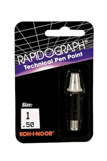 KohINoor Rapidograph Stainless Steel Replacement Point 50mm 1 Each 72D1