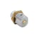 FJM Security 2610BKD Tubular Push Lock with Chrome Finish Keyed Different
