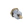FJM Security 2610BKD Tubular Push Lock with Chrome Finish Keyed Different