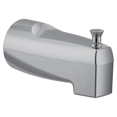 Moen 3931 Replacement 55Inch Tub Diverter Spout with 12Inch Slip Fit Connection Chrome