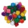 CHENILLE KRAFT 1 INCH GLITTER POMS  40 PACK