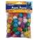 CHENILLE KRAFT 1 INCH GLITTER POMS  40 PACK
