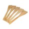 Bamboo ServingCooking Utensils  B18  Angled SpatulaPaddle  5 Pieces