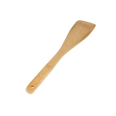 Bamboo ServingCooking Utensils  B18  Angled SpatulaPaddle  5 Pieces