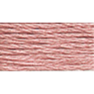 DMC 117152 Mouline Stranded Cotton Six Strand Embroidery Floss Thread Medium Light Shell Pink 87Yard