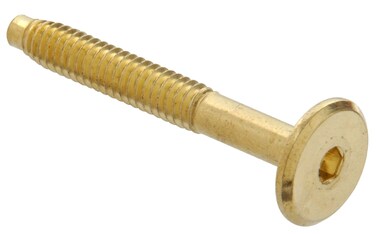 The Hillman Group 57125 1420 x 1 14Inch Connector Bolt Hex Drive 1 pack of 6brass
