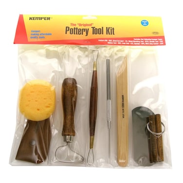 Kemper Pottery Tool Kit The Original 8Piece Pottery Tool Set